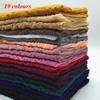 Women Solid Color Pleat Muslim Sunscreen Headscarf