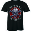 Death To All But Metal Inspired Gothic Rock Festival Tattoo Horror Demon T Shirt