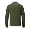 Cardigan a maglia grossa con zip da uomo vestibilità slim