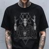 Gothic Okkult Comfort Colors T-Shirt Punk Grafik-T-Shirt Horror Grunge Shirt Alternative Streetwear Kleidung Metal Goth Shirt Geschenk
