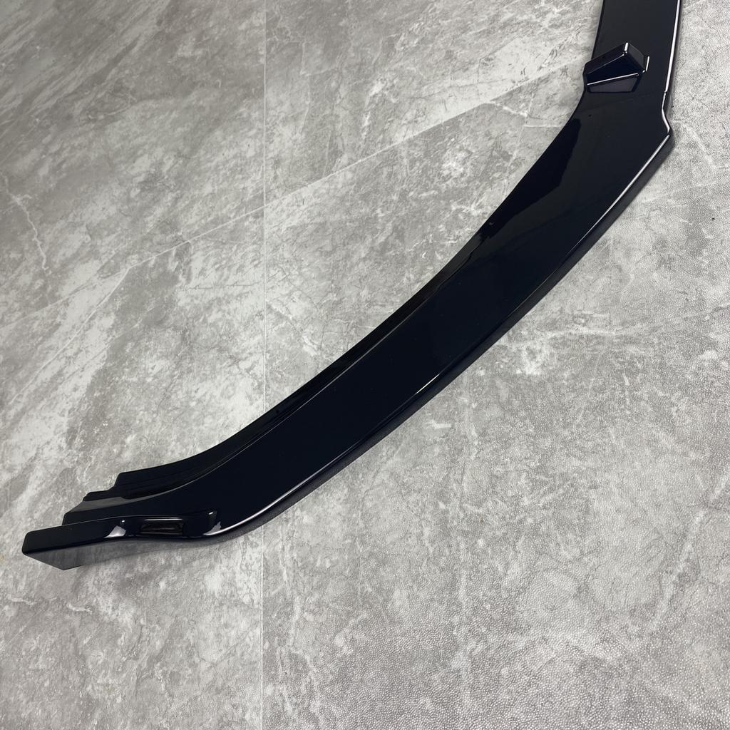 Maxton Style Gloss Black Car Front Bumper Splitter Lip For VW Golf 7 7.5 GTI GTD R R-Line 2013-2020 MK7 MK7.5 TDI TSI 2012-2020