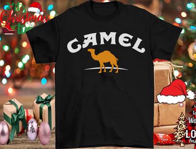 Camel Christmas Gift TShirt Men For Fan S5XL Cotton Black Unisex Unisex T-Shirt