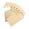 7x Clothing Rack Size Dividers Wooden Clothing Size Separator Baby Closet Dividers for Department Stores Newborn Baby Gift