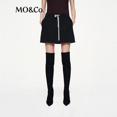 MO&Co. Lightweight A-line Air Cotton Skirt