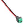 Modul konvertoru 12V/24V na 5V Napájecí adaptér Kabel 2pinový Bezsvařovací svorka k USB/Type C Step-down nabíjecí kabel