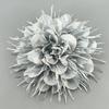 16cm Large Flower Brooch Suit Sweater Coat Solid Color Foral Corsage Jewelry Badge Accessories Fabric Handmade Pin Brooch