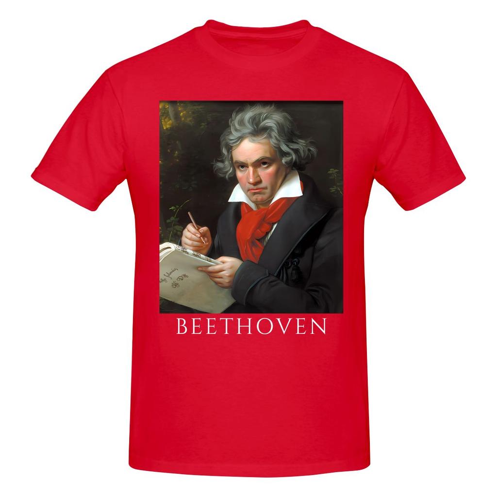 Funny Beethoven Unisexs Printed Tshirt Unisex T Shirtplus Size