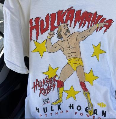 Legends Hulk Hogan Vintage White T-shirt S-5XL Unisex T-Shirt