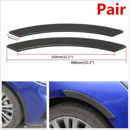 

2Pcs Car Fender Flares Arch Wheel Eyebrow Extension Wide Arch Protector Stripes