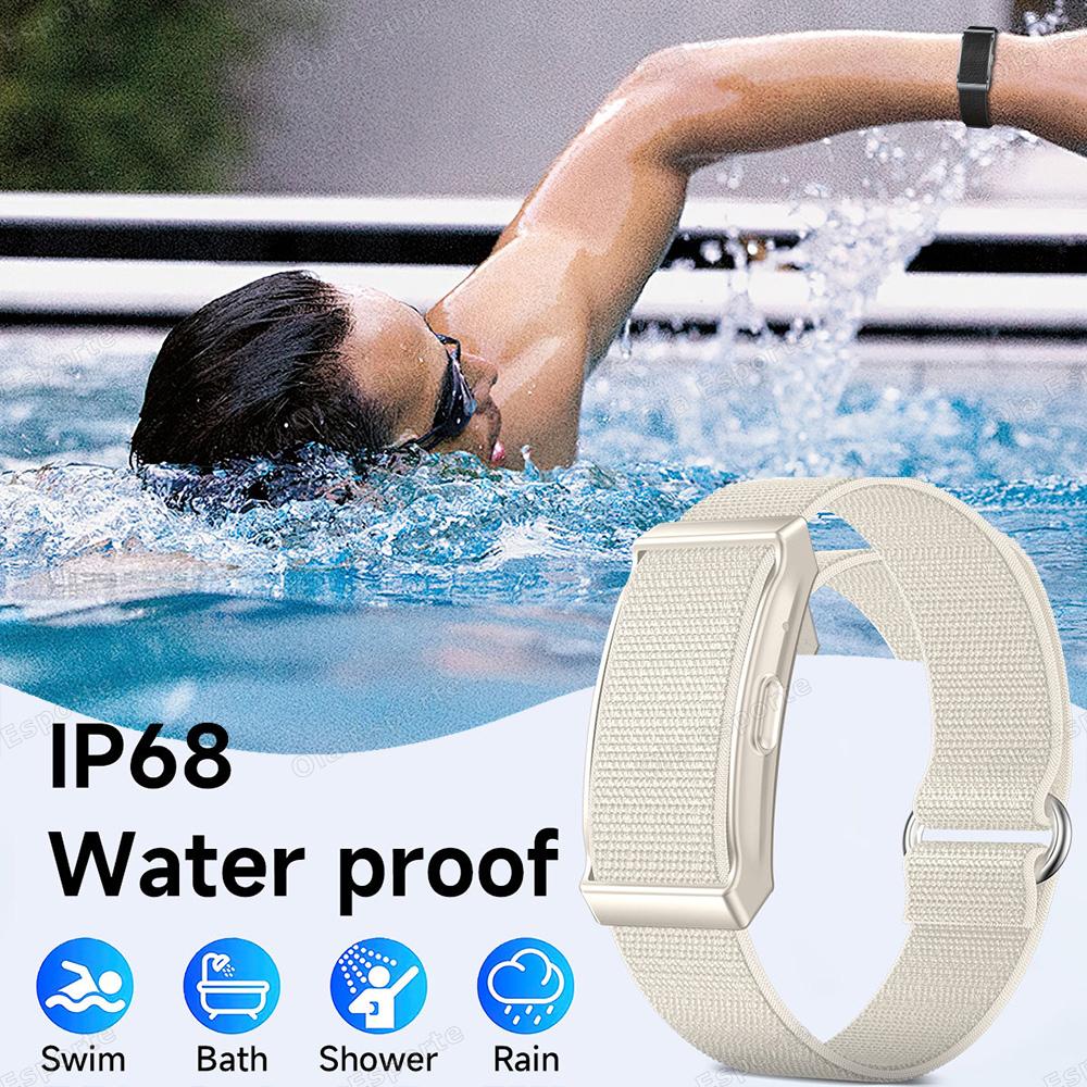 Smart Bracelet Heart Rate Blood Oxygen Health Monitoring Wristwatch Outdoor Sports Fitness Tracker SmartWatch For Men Women