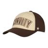 YOURGRAVITY Star Gravity Logo Ball Cap - [Brown & Cream Yellow]