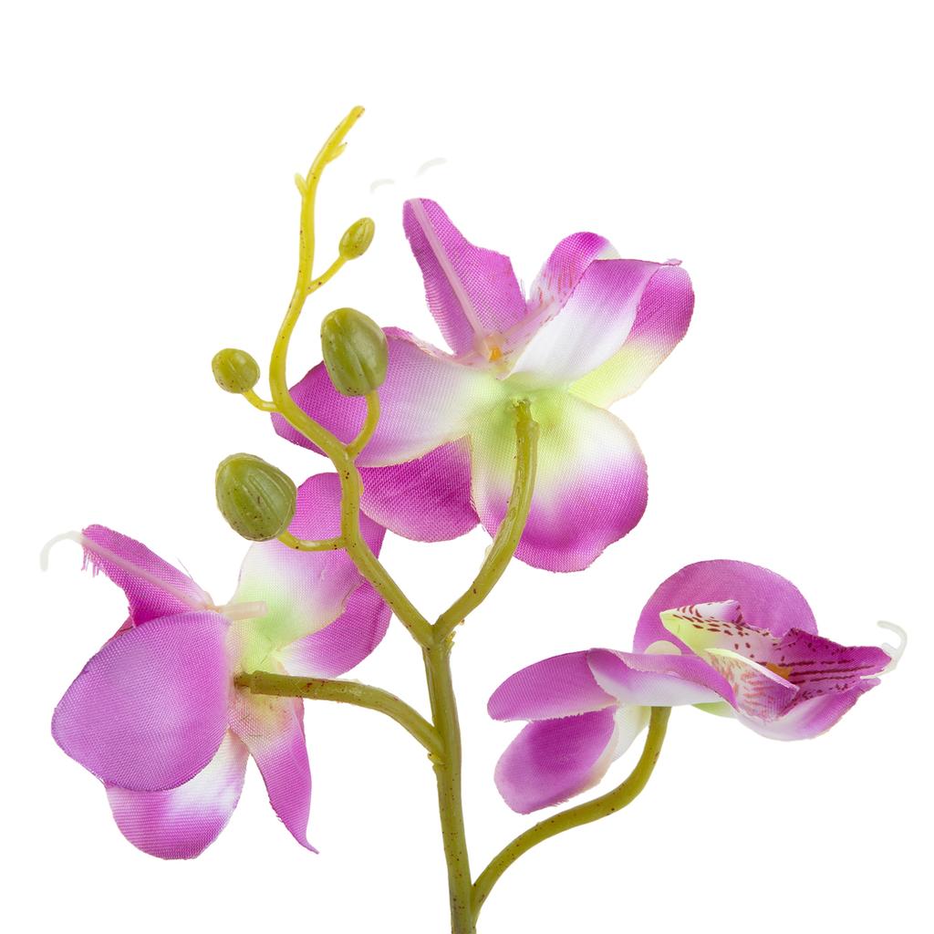 Realistic Artificial Orchid Plant for Wedding Cafe or Home Decoration