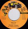 7inch Record MACKIE RANKS  Dallas NONE Top Line Record Jamaica Reggae Ska  Dub Used