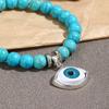 Fashionable Bohemian Ethnic Turquoise Beaded Bracelet Set For Women