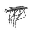 XPAY Weighted Aluminum Alloy Five-Point Rear Rack with Reflector