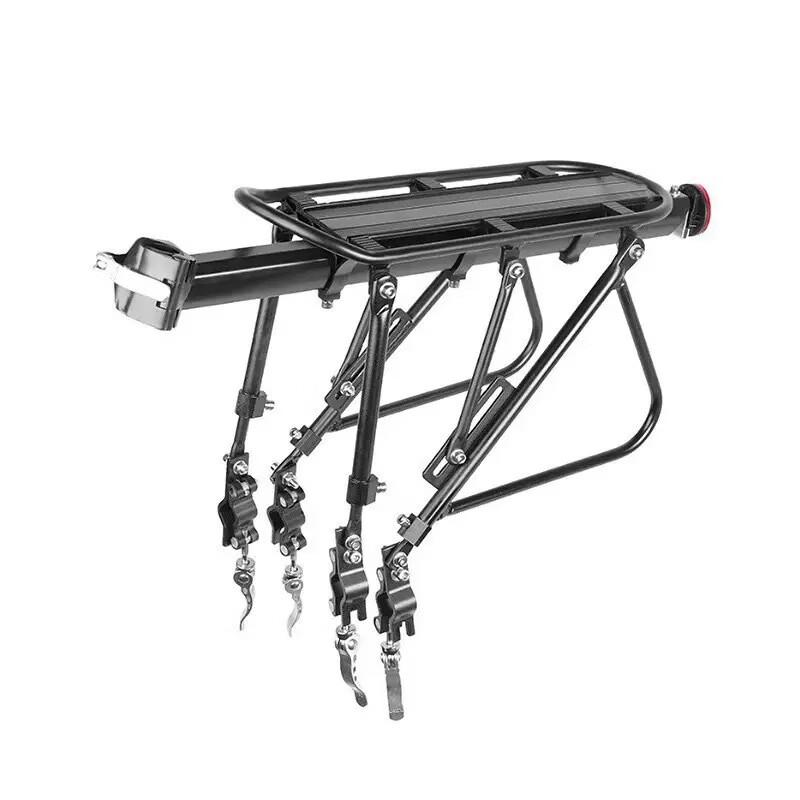 XPAY Weighted Aluminum Alloy Five-Point Rear Rack with Reflector