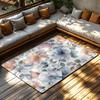 Floral Area Rug Vintage Persian Carpet Bohemian Home Decor Washable Floor Mat Living Room Bedroom Rugs