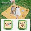 Waterproof Portable Picnic Mat - Moisture & Stain Resistant Ground Mat for Outdoor Camping & Spring Outings