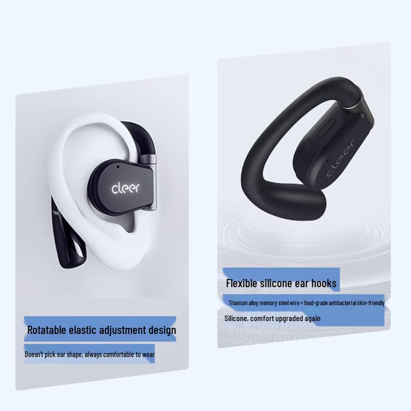 Cleer ARC II Open-Ear Bone Conduction Bluetooth Headphones