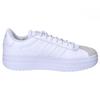 Adidas VL Court BOLD Footwear White Size cm Women's Sneakers, White/Footwear White/Crystal (IH3082), 24.0