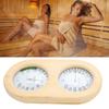 Sauna Hygrometer Thermometer Gauge, Sauna Room Thermometer Hygrometer, Practical, Accurate for Steam Bath