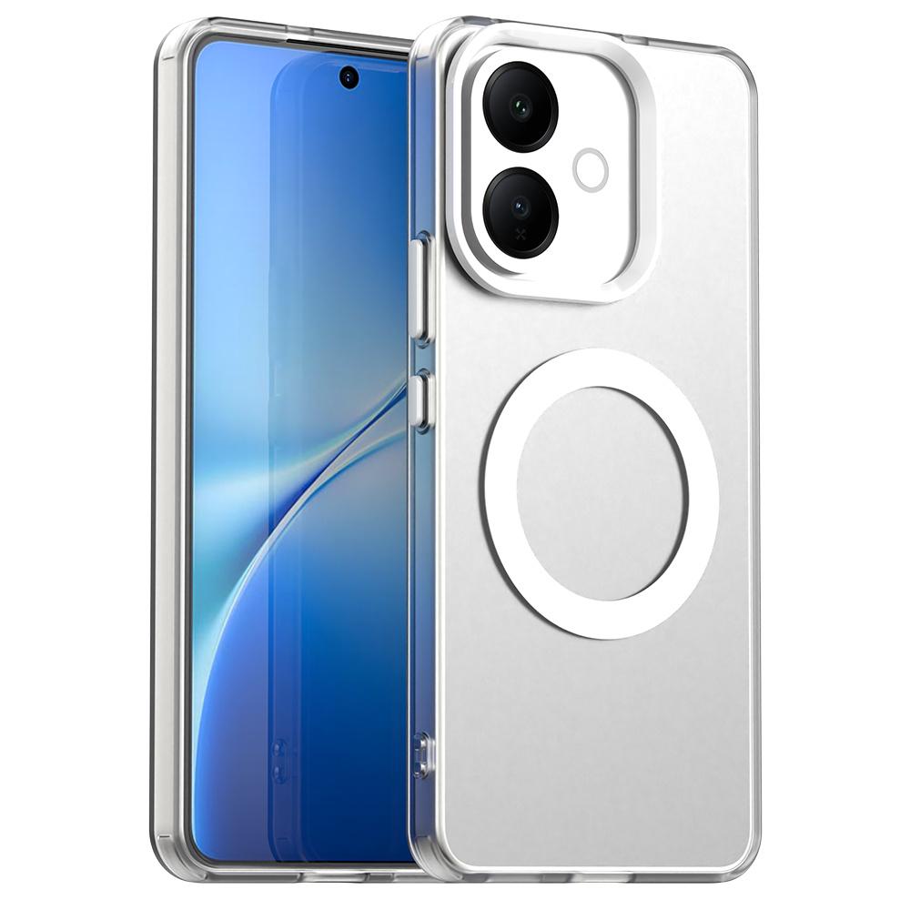 For vivo V60 Lite 5G/V60 Lite 4G Magnetic Case Anti Drop Hybrid Phone Back Cover