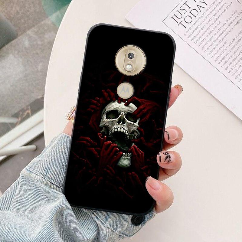 Per Custodia Moto G7 Play Morbida Cover in Silicone TPU per Telefono per Motorola Moto G7 Power Custodia Paraurti per Motorola G7Play G7power Fundas