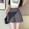 Women's 2026 High-Waist Pleated A-Line Skirt Pants: Slimming, Anti-Exposure Summer Style
