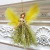 Doll Pendant Xmas Angel Doll Plastic Durable Xmas Tree Hanging Pendant for Christmas