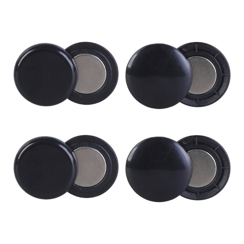 4 Pairs Magnetic Race Bib Clips Running Bib Magnets Marathons Bib Clips Running Bib Buckles Bib Fasteners for Runners 1