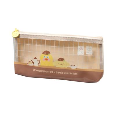 Branch Brother X Sanrio Characters Marks Duck X Pompompurin Pencil Case BRM-PEC02-B