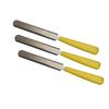 3 X Nut Files, Yellow Guitar Gauge Nut Slot File Double-Sided Nut Saddle File Luthier Guitar Tools