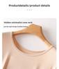 Women's Modal Long Sleeve Round Neck Top – Thin Autumn/Winter Sweater, Large Size