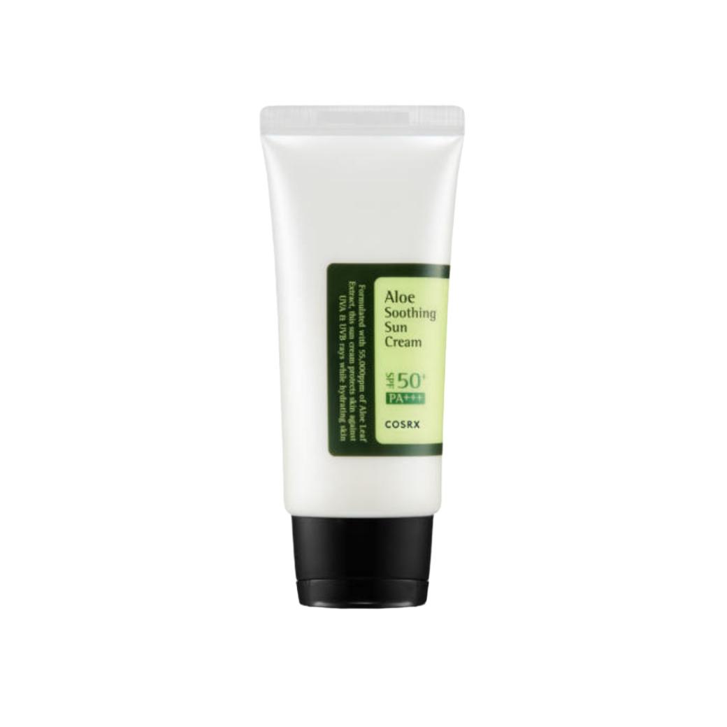 

COSRX Aloe Soothing Sun Cream SPF50+ PA+++ 50ml – Hydrating Daily Sunscreen with Aloe Vera