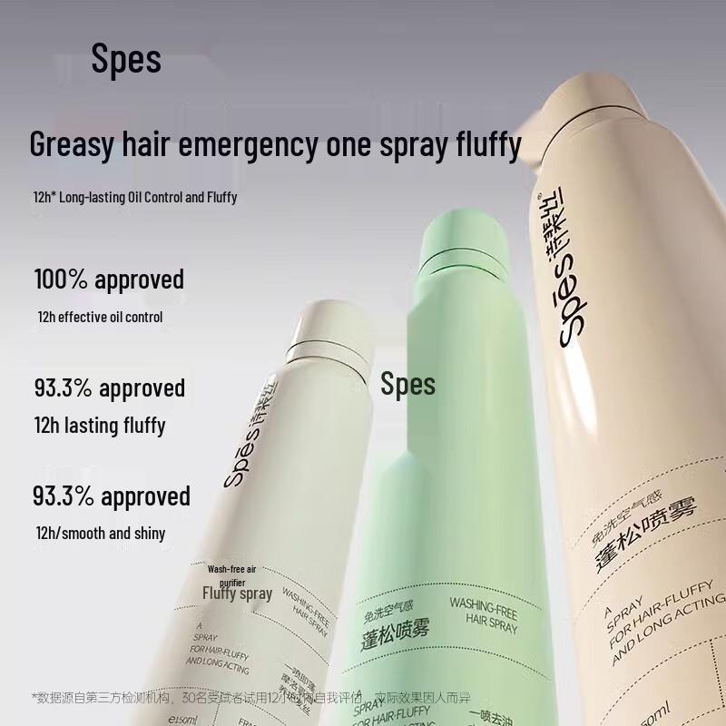 Spēs No-Wash Dry Shampoo & Volumizing Spray