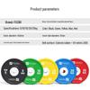FEEBO Olympic Rubber Grip Weight Plate