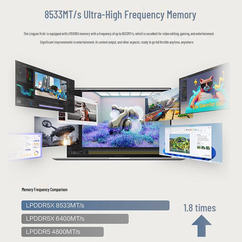 ASUS Zenbook 14 Air (2026) AI OLED Laptop (CN version)