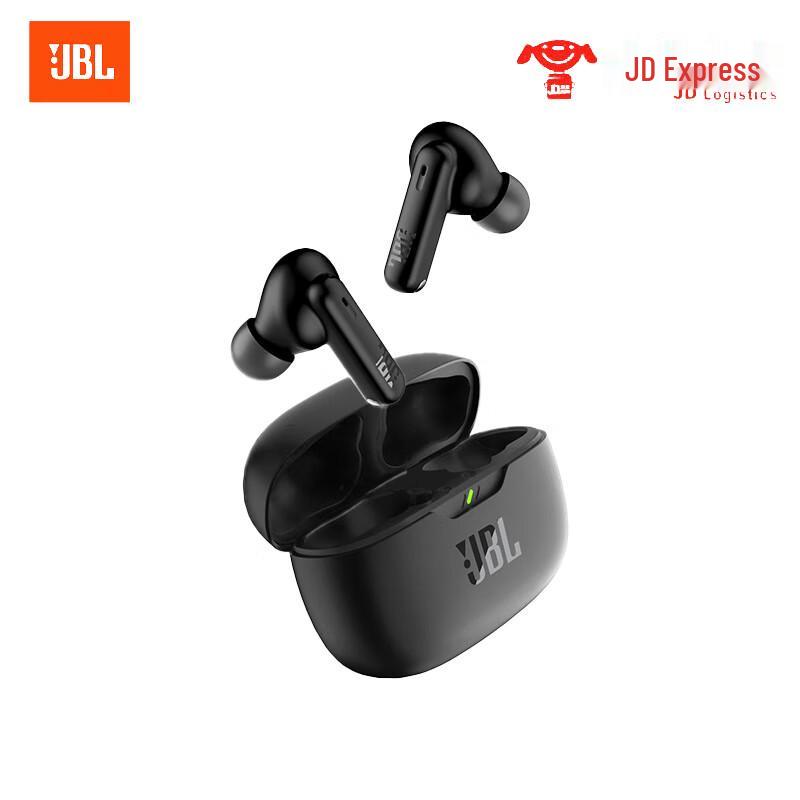 JBL Wave Beam 2 Wireless Noise-Cancelling In-Ear Headphones