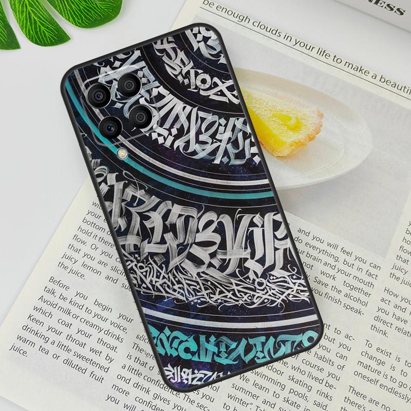 Pokras Lampas Art Graffiti Case For Samsung Galaxy M12 M11 M13 M14 M15 M06 M16 M36 M56 M31 M53 M32 M52 M35 M55 M34 M54