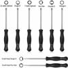 Ensemble d'outils carburateur - AIMOONSA - Pour moteurs à carburateur 2 temps - Kit 8 pièces - Acier inoxydable - Manche ergonomique