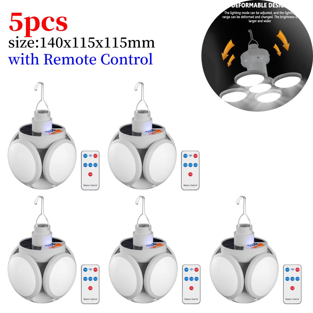 Outdoor Hiking Tent LED Solar Soccer Light Bulb Searchlights USB DC Rechargeable Portable Lantern Flashlight Camping Supplies