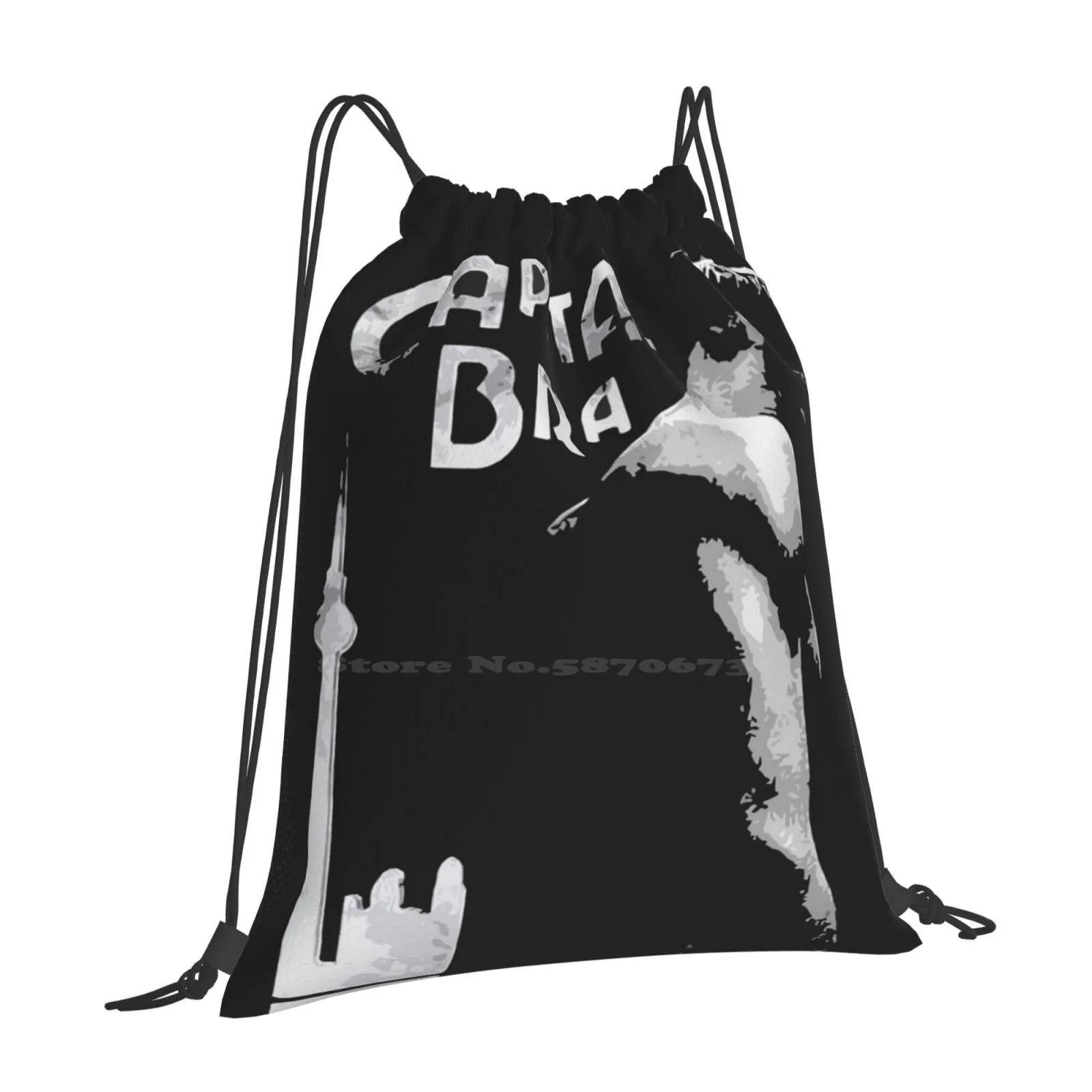 Capital Bra School Bags Travel Laptop Backpack Capital Bra Samra Berlin Lives OneSize