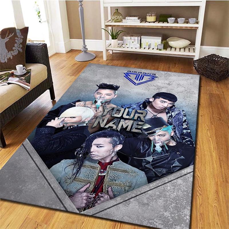 Big Bang Forever Custom Name Carpet Rug For Living Room Bedroom Home Sofa Decoration Kids Play Nonslip Floor Mat