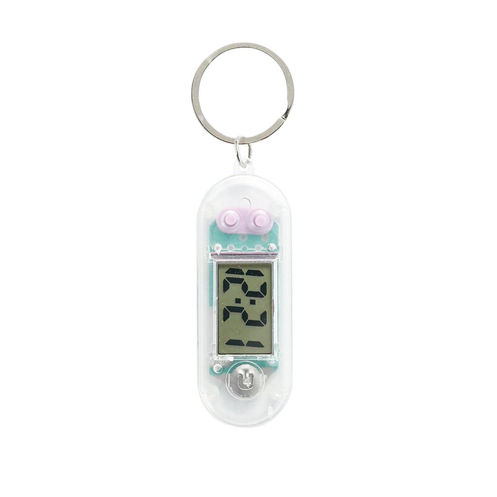 Keychain Clock | Pocket Watch Pendant | Silent Electronic Timepiece For Study Room Classroom Exam, Small Desktop Clock