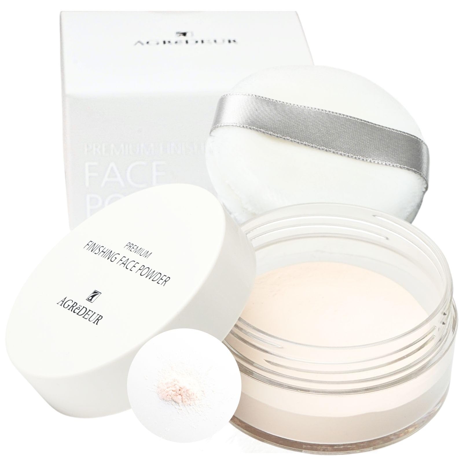 

[A finishing touch for actresses and models] Face powder with a matte finish, transparent finish, moisturizing finish, shine-preventing, and makeup