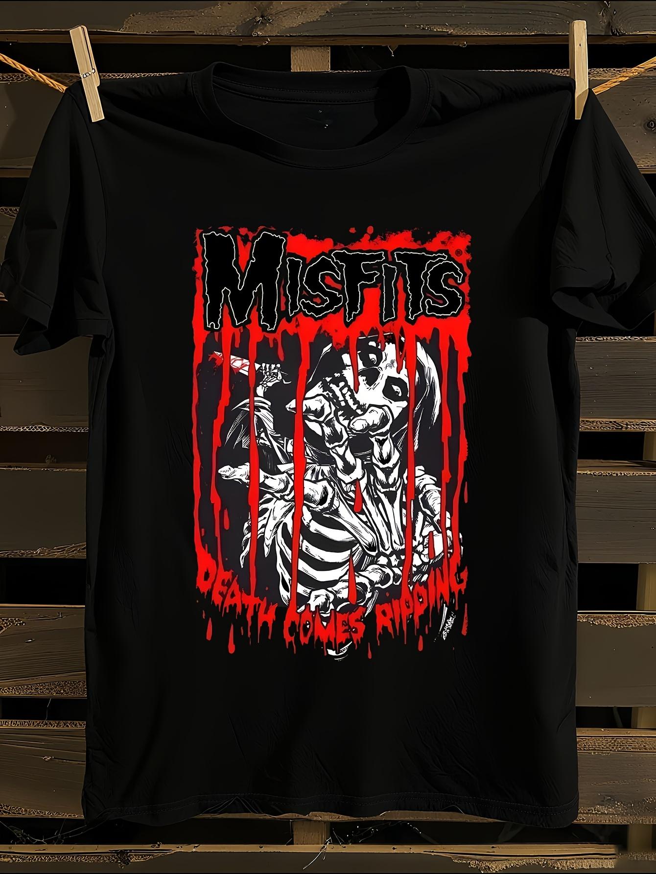 Misfits Punk Rock Band Graphic T-shirt XXL