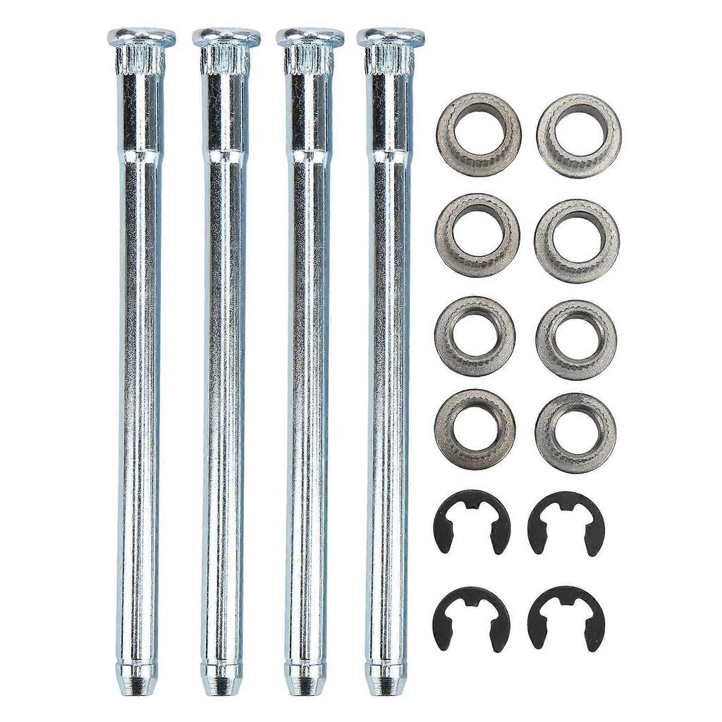 Door Hinge Pin Bushing Kit Metal High Strength Replacement for C1500 C2500 C3500 Truck SUV less