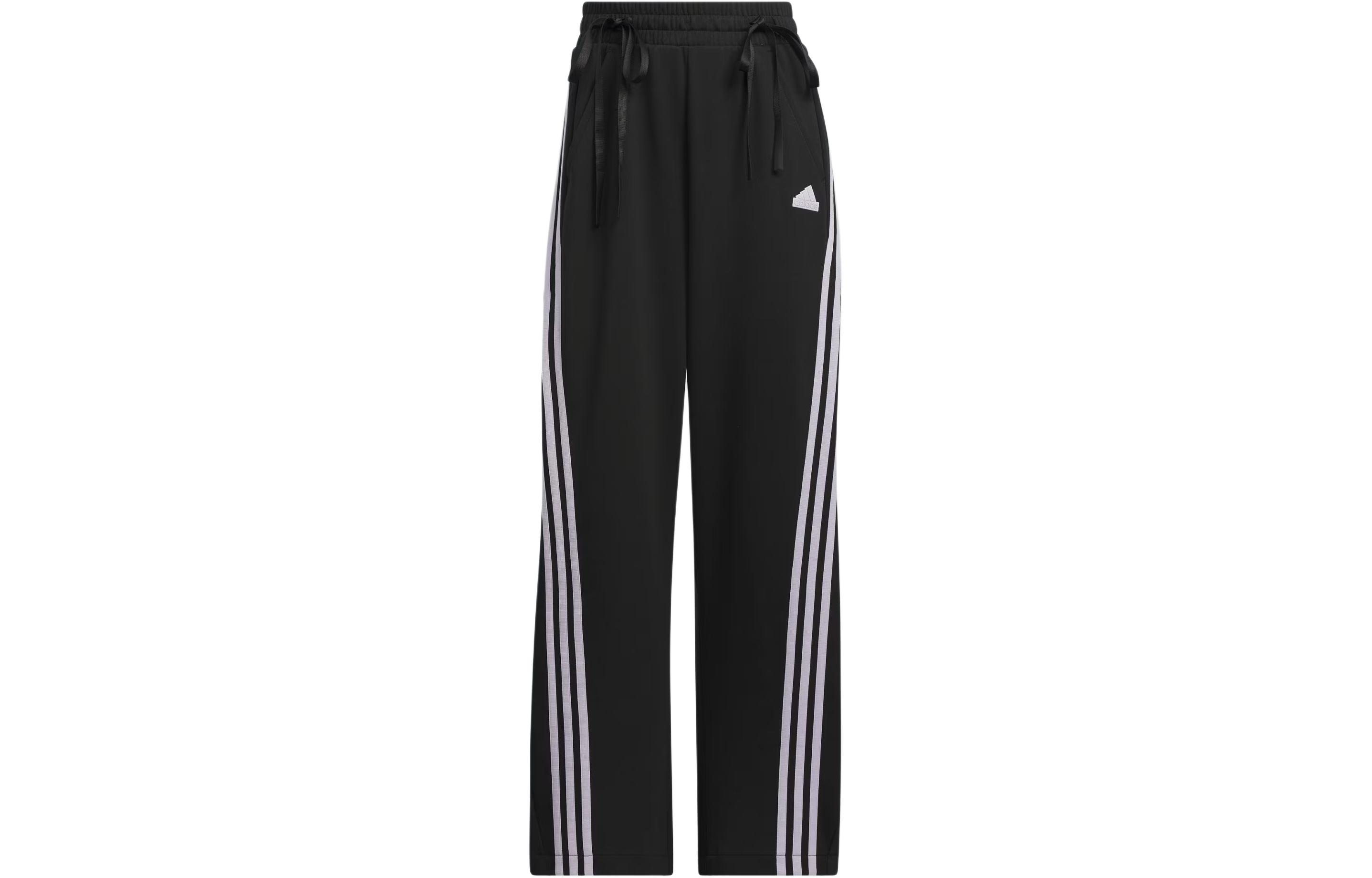 Adidas Dance Interlock Joggers Knitted Sweatpants Women s Black JI9777 XXL