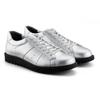 Onitsuka Tiger Court T Slip Resistant Abrasion Resistant Low top Casual Shoes Unisex Silver Black 1183C360-020