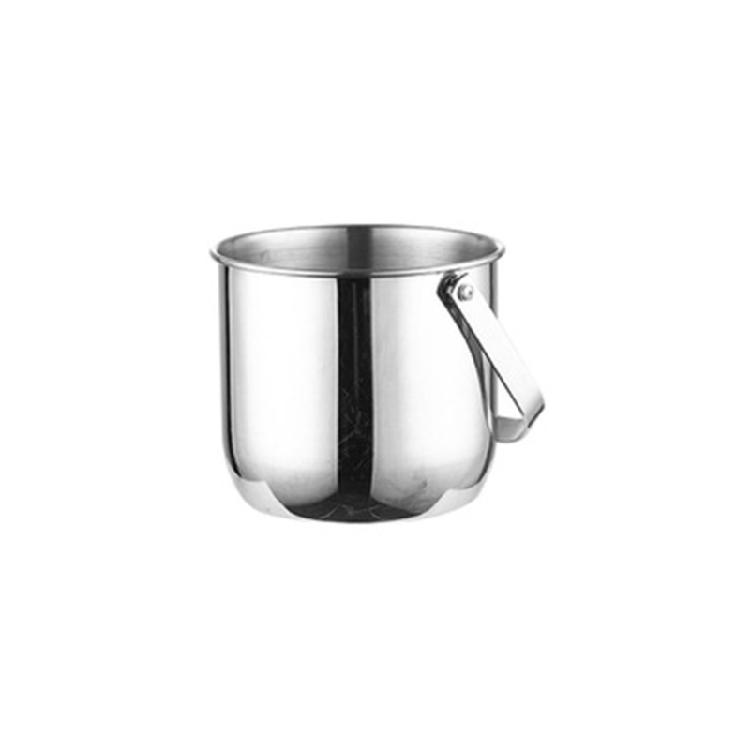 Stainless Steel Insulated Ice Bucket with Handle Keeps Ice Cold for Kitchen Bar